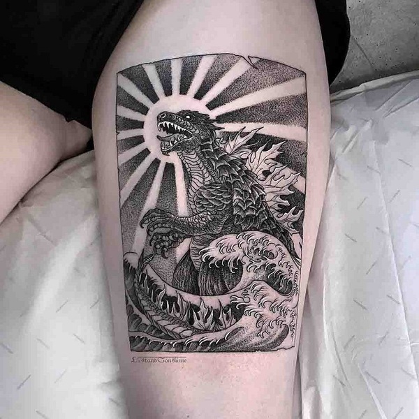 Top Godzilla Tattoo Design Ideas Inspiration Vrogue Co