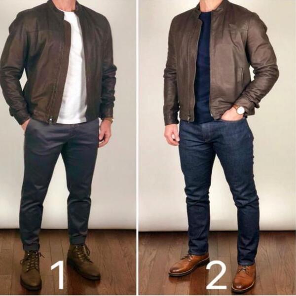 How The Best Dressed Men Wear Blue Pants & Black Shoes Soxy