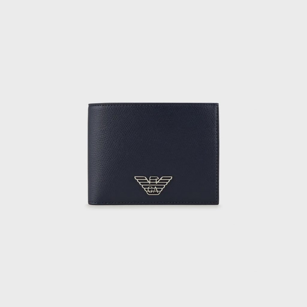  Armani Eagle Plate Designer Wallet 