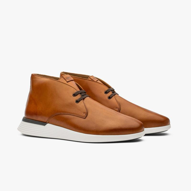 Wolf And Shepherd Crossover Chukka Mens Boots