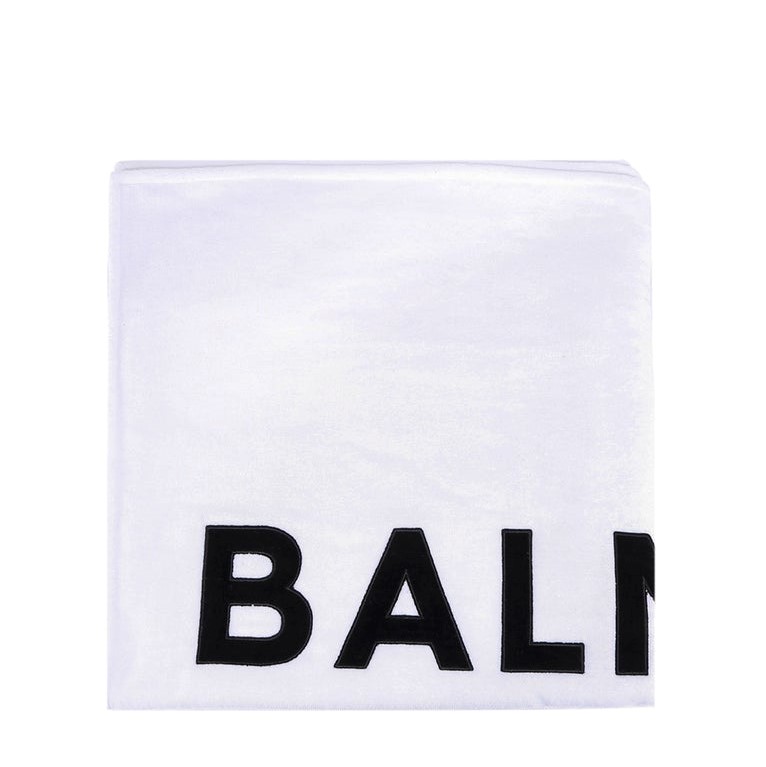 Balmain Paris Logo Beach Towel
