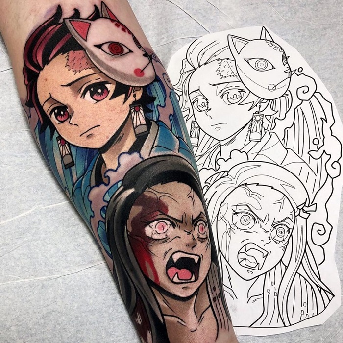 20 Top Demon Slayer Tattoos Ideas