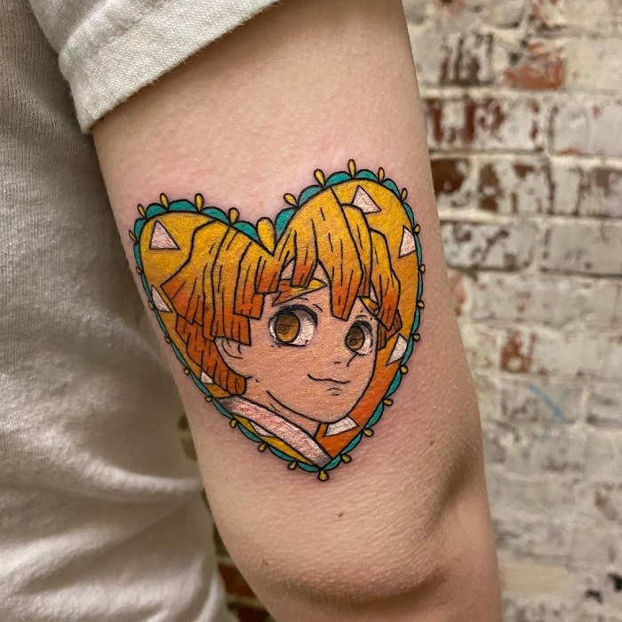 Big Kids Tattoo on Instagram Set your heart ablazego beyond your  limits Kyojuro Rengoku For wilcoutant By jessicavije For further  inquiries contact us through