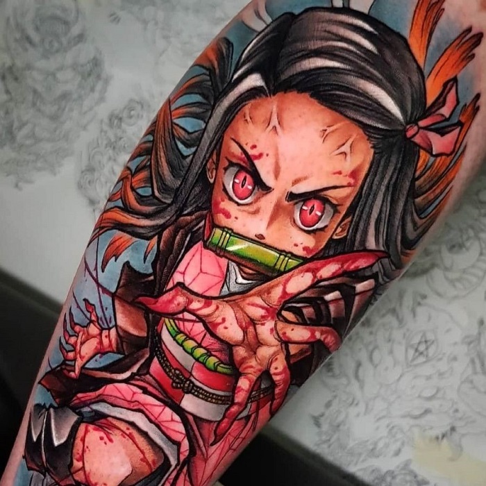 30 Cool Anime Tattoo Design Ideas To Inspire You  Moms Got the Stuff