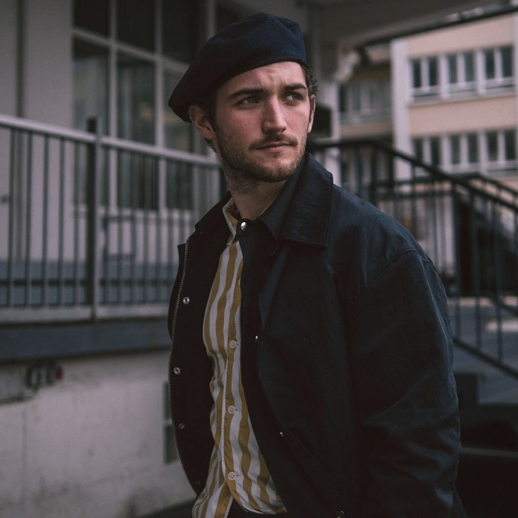 men wearing beret