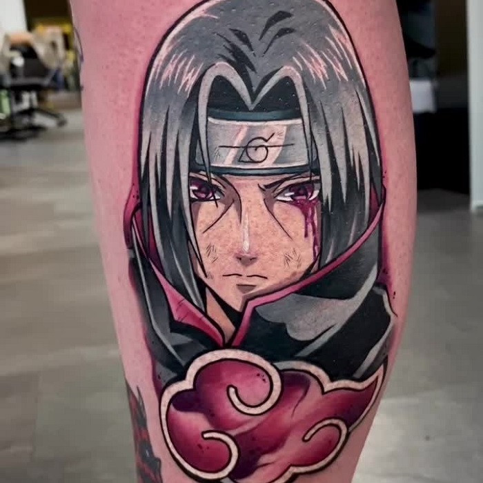 Got my first tattoo dedicated to my favorite anime character of all time,  Itachi Uchiha. Done by Ale at 10 Thousand Foxes Tattoo, Los Angeles. : r/ tattoos