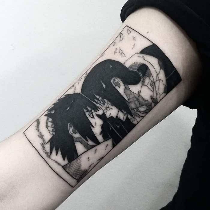 Details more than 64 naruto manga panel tattoo super hot  ineteachers