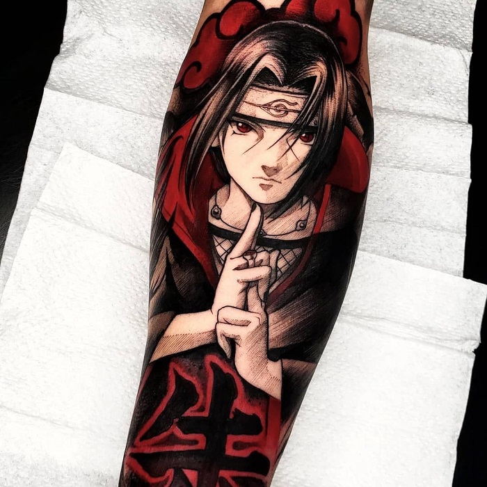 Tatto naruto akatsuki  Naruto tattoo, Sleeve tattoos, Anime tattoos