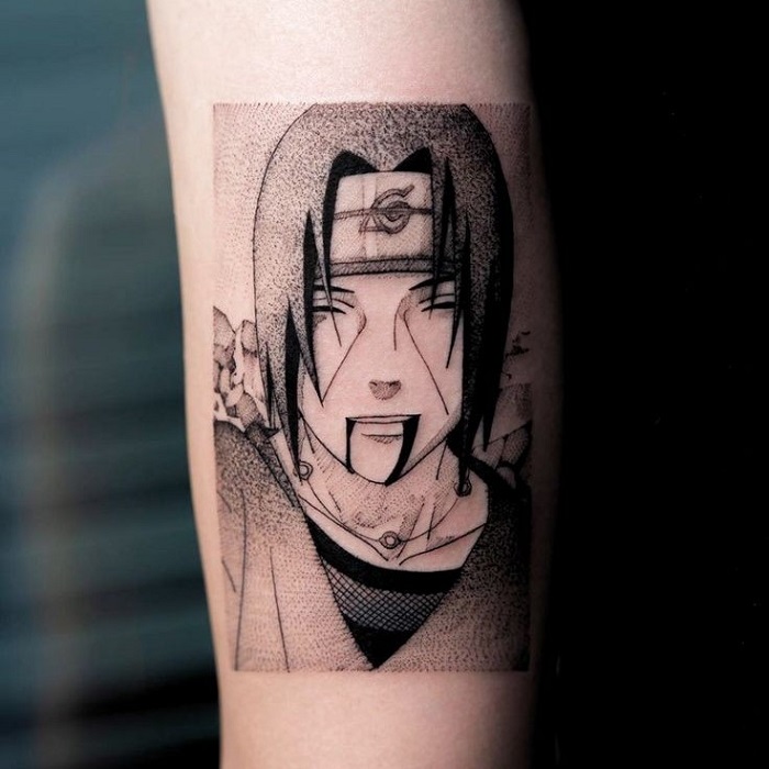 Got my first tattoo start with something small 3  rNaruto