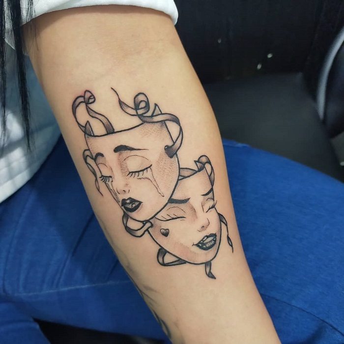 126 Atypical Laugh Now Cry Later Tattoos To Wear This Year