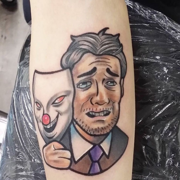 30 Best Laugh Now Cry Later Tattoo Ideas