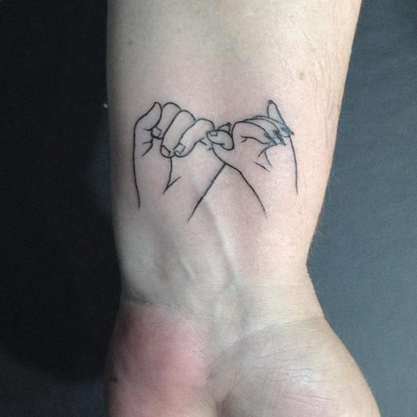 30 Best Pinky Promise Tattoo Ideas - Read This First