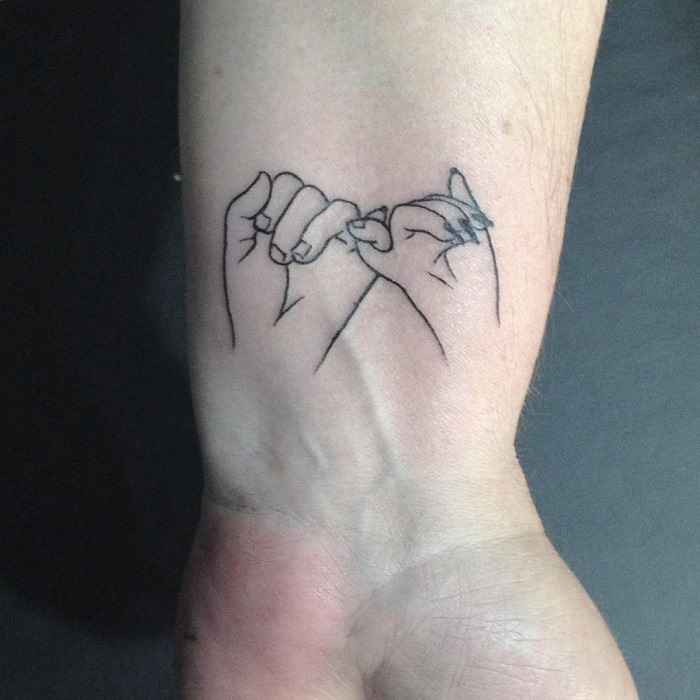 30 Best Pinky Promise Tattoo Ideas