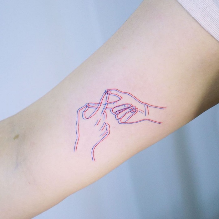 61 Pinky Promise Tattoo Designs To Show Your Unbreakable Bond