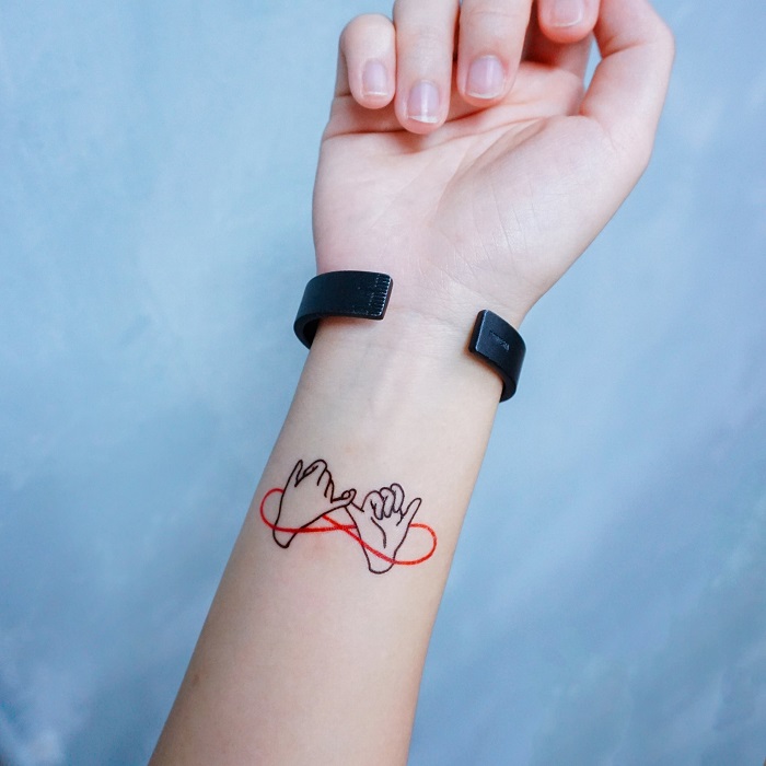 53 Pinky Promise Tattoo Ideas Pinky Swear Designs  Tattoo Glee