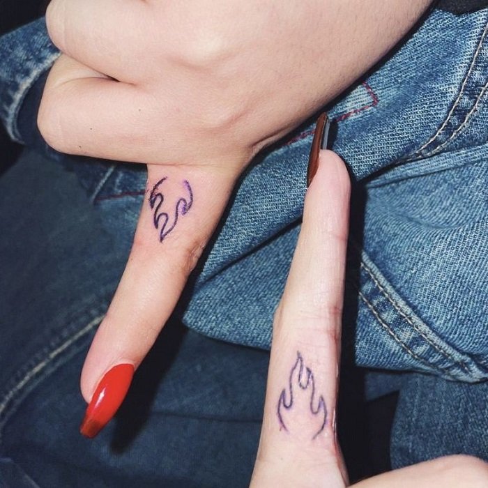 Twin Flames Tattoo