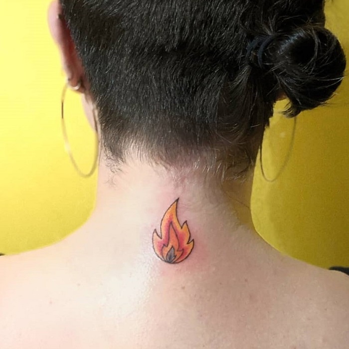 Fire Tattoo Ideas and Fire Meanings on WhatsYourSign