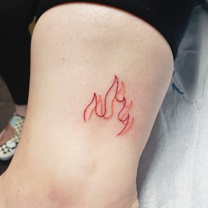 85 Flame Tattoo Designs  Meanings  For Men and Women 2019