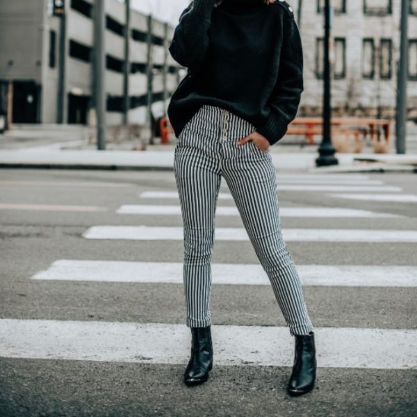 What to Wear With Striped Pants Read This First