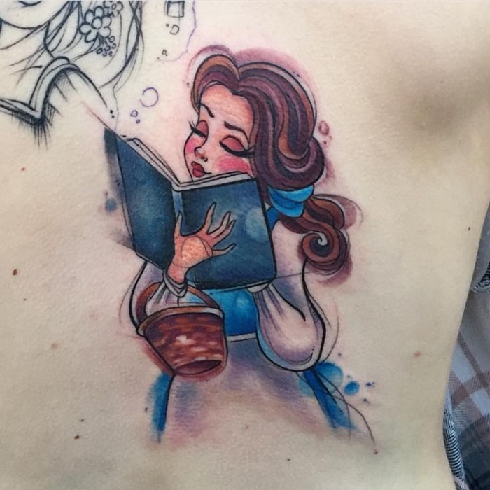 30 Best Beauty and The Beast Tattoo Ideas 