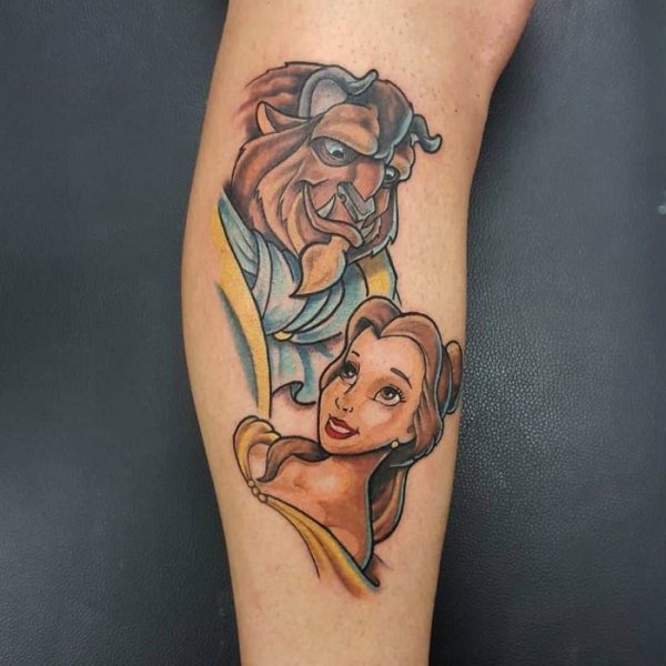 30 Best Beauty and The Beast Tattoo Ideas - Read This First