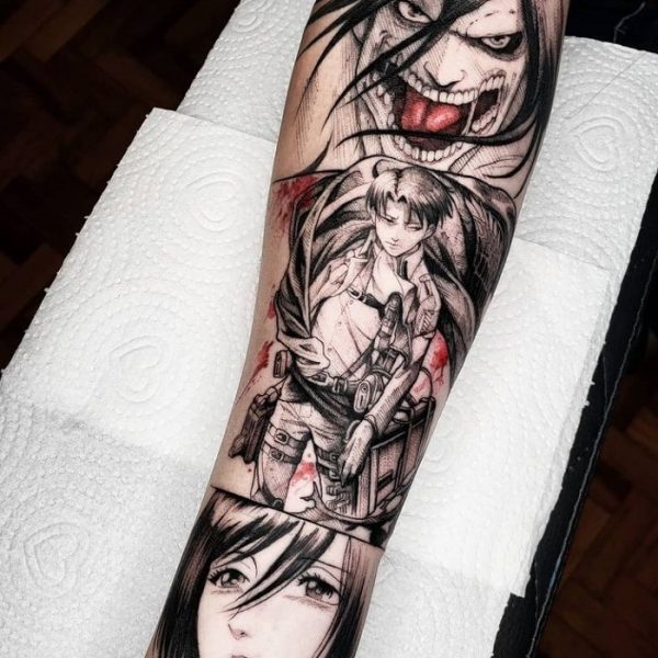 30 Best Attack on Titan Tattoo Ideas - Read This First