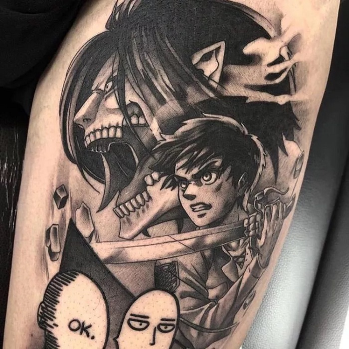 30 Best Attack on Titan Tattoo Ideas