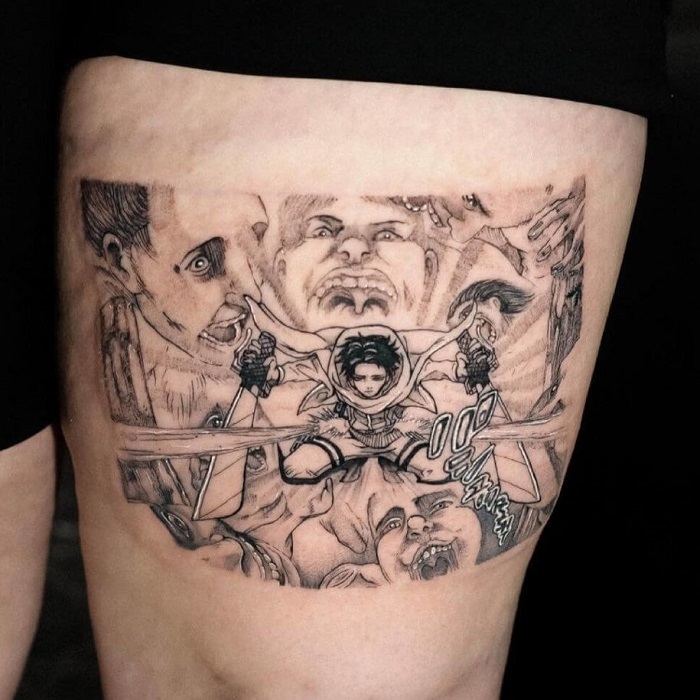 30 Best Attack on Titan Tattoo Ideas