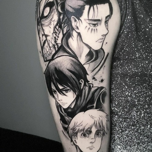 30 Best Attack on Titan Tattoo Ideas 