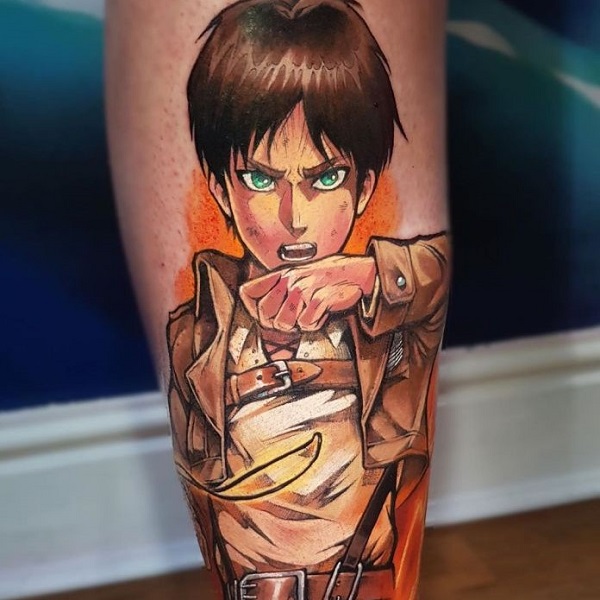 Buy Attack on Titan Levi  Rivaille Captains Tattoo Stickers Figure Toy  Lasting Waterproof2piece Online at desertcartMorocco