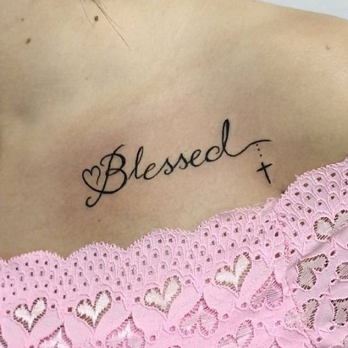 30 Best Blessed Tattoo Ideas