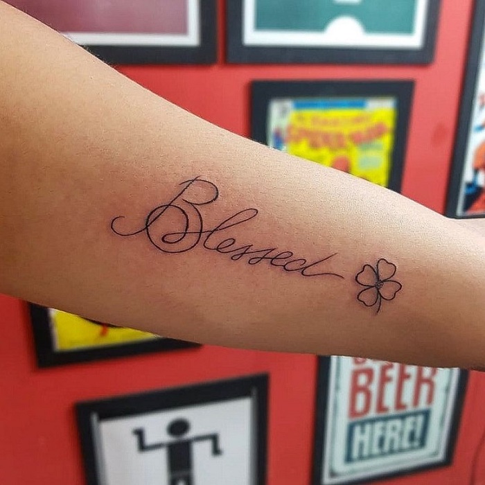 30 Best Blessed Tattoo Ideas