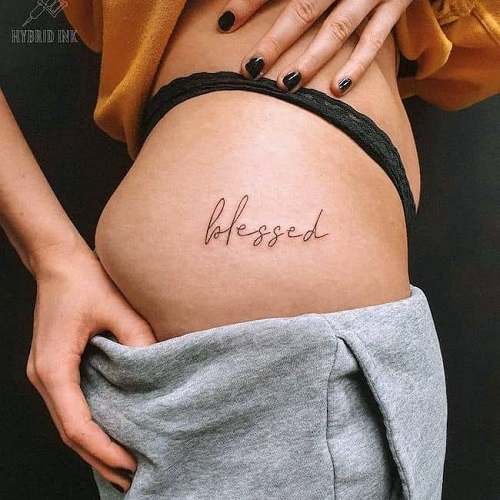 30 Best Blessed Tattoo Ideas