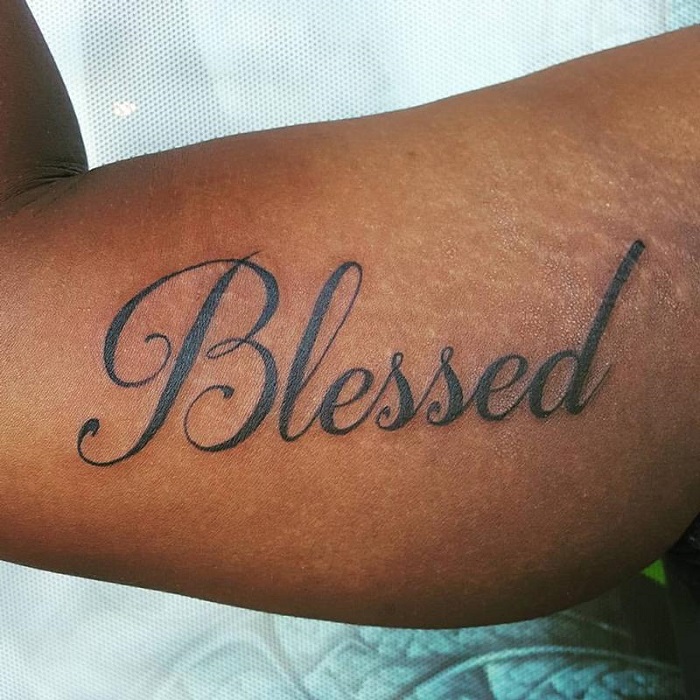 30 Best Blessed Tattoo Ideas