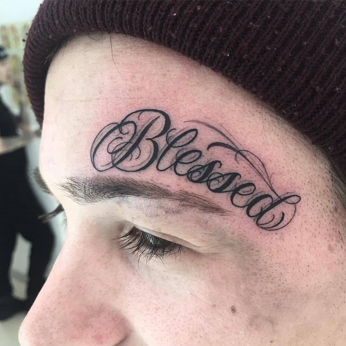 Discover more than 67 cursive blessed tattoo latest - in.eteachers