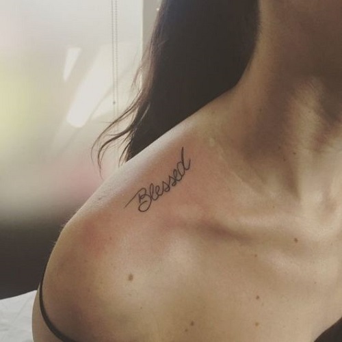 9 Blessing Tattoo Photos  Meanings  Steal Her Style