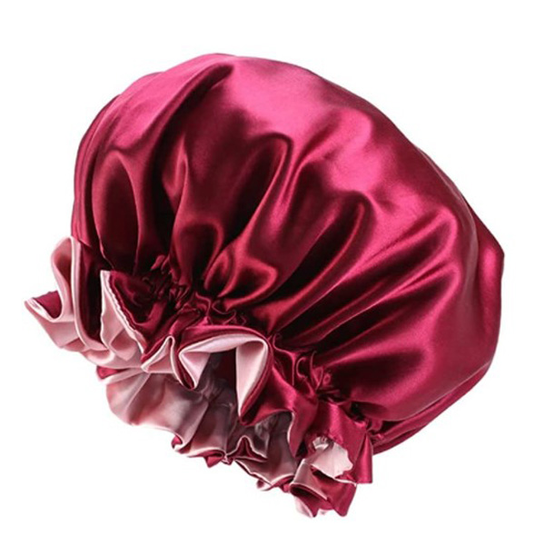 10 Best Designer Bonnets 7 CDQYA Adjustable Reversible Satin Bonnet Hair Caps Double Layer Sleep Night Cap Head Cover Hat Curly Styling Accessories