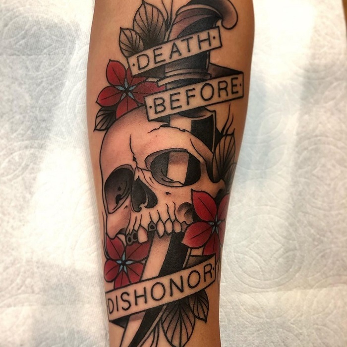 30 Best Death Before Dishonor Tattoo Ideas - Read This First