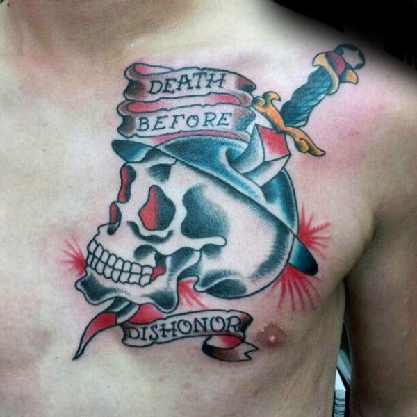 death before dishonor tattoo