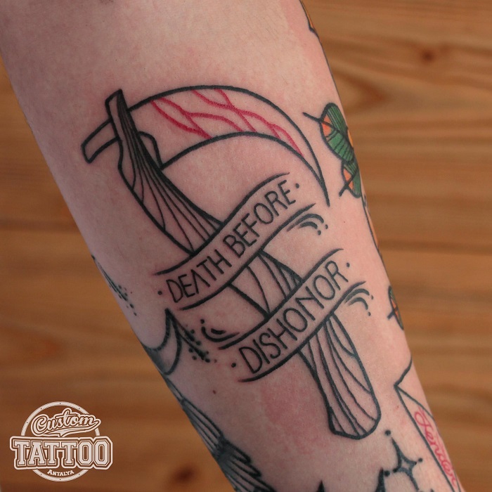 death before dishonor tattoo skeletonTikTok Search