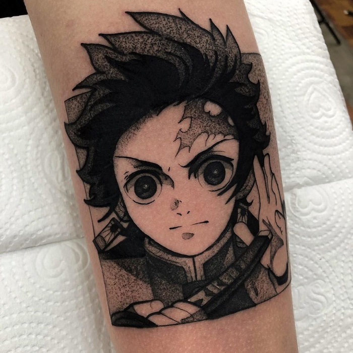 30 Best Demon Slayer Tattoo Ideas