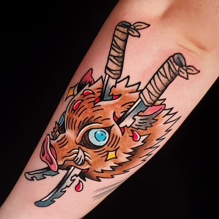 30 Best Demon Slayer Tattoo Ideas
