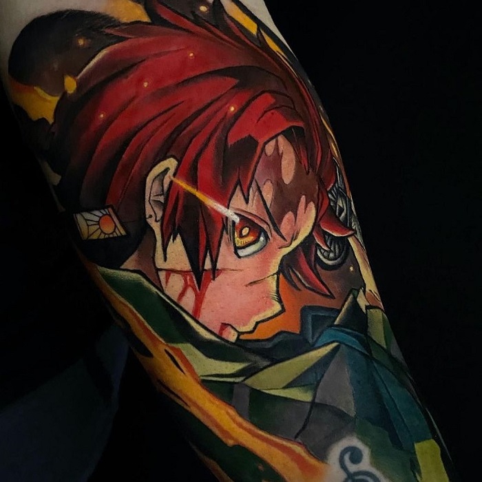 30 Best Demon Slayer Tattoo Ideas