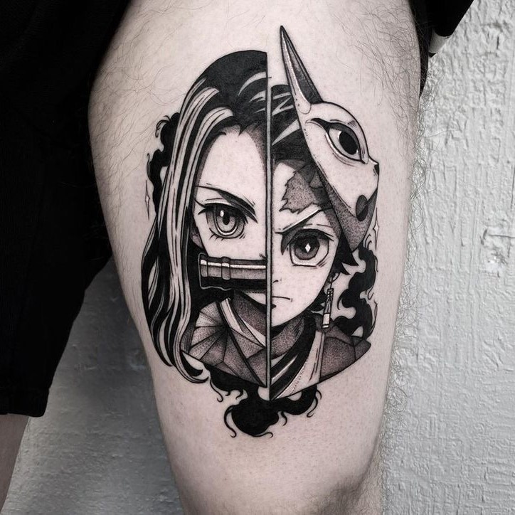 Tattoo Tanjiro Kamado - Demon Slayer