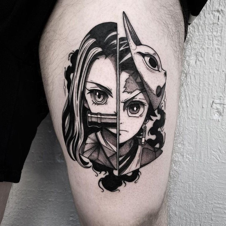 60 Unique Anime Tattoos Ideas to Inspire Your Next Ink Masterpiece  Anime  tattoos Naruto tattoo Cool arm tattoos