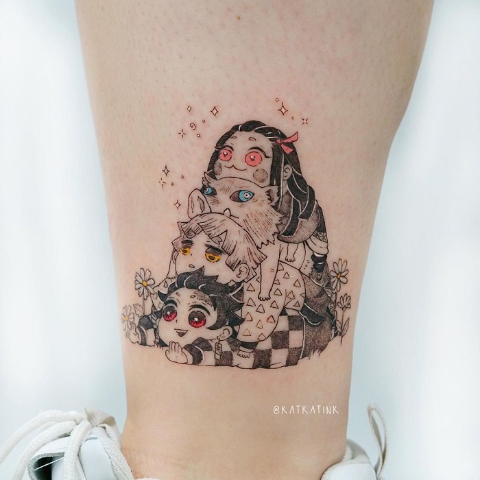 153 Insanely Cool Demon Slayer Tattoos to Check Out In 2023