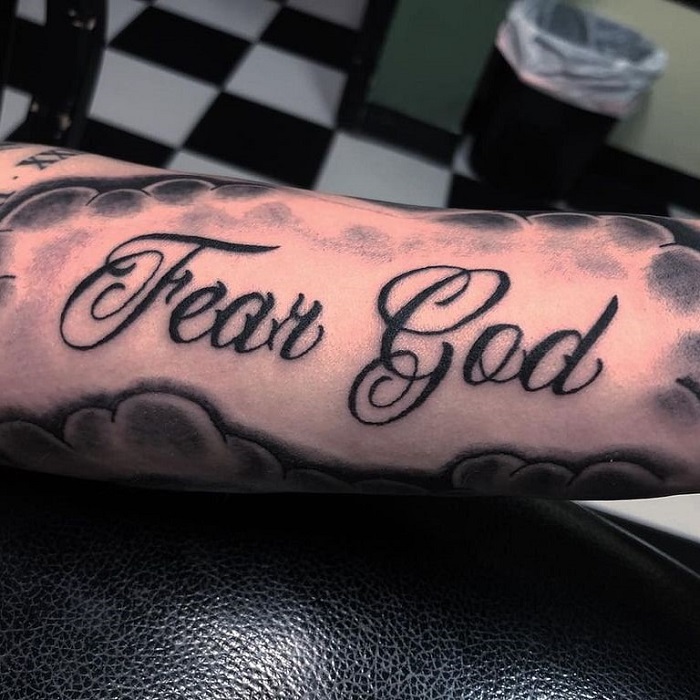 30 Best Fear God Tattoo Ideas - Read This First