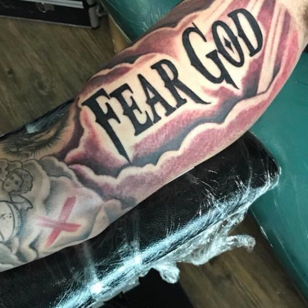 20 Fear No Evil Tattoo Ideas For Men And Women  Chinese tattoo Writing  tattoos Tattoo designs and meanings