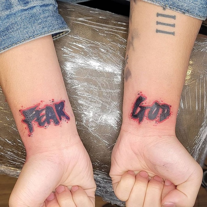 Fear God Tattoo  THNX CAZ NEPTHO SA PGSALIG LOX  Facebook