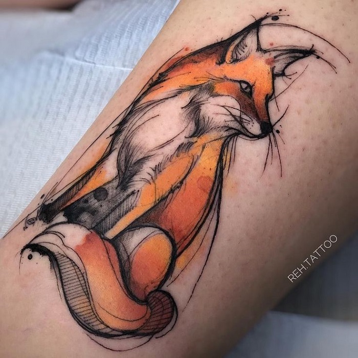 30 Best Fox Tattoo Ideas